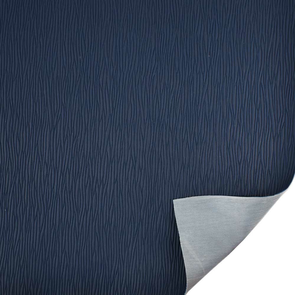 Syntec Boat Knit Back Vinyl | Mystic Wiggles Navy 54 Inch (YD)