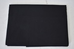 MasterFab Cotton Fabric Black 39″ x 55″ 2 Pack DIY Crafting Fashion Design