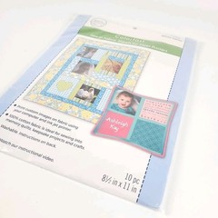 June Tailor Colorfast White Printer Fabric Sheets 10pk – NEW