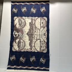 Patriotic Cotton Fabric Panel Lot Old Glory Centennial Soldiers Boots 5 piece