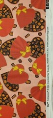 FQ (18″ x 22) Valentines Cotton Fabric Chocolate Candy Box Cranston 2008