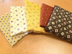 2 1/2 Yd Ultimate Umbers Cotton Fabric Sheryl Buds Johnson Reproduction Marcus