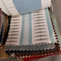 80pc Loose Fabric Samples 4x9in Fabric Swatches Various Patterns (f)