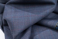 Vintage Dormeuil Extra Chic Super 80’s Wool – 2.6m – 270g – Prince of Wales