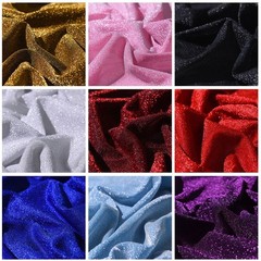 Shine Bright with our Sparkling Glitter Fabric Perfect for DIY Enthusiasts