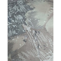25 Yards Vtg 90’s Stanley King Margin Designs Floral Screenprinted Cotton Fabric