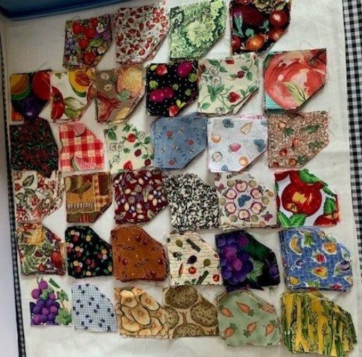 Quilting Fabric Squares 2.5″ Set of 297 Assorted Patterns Colors