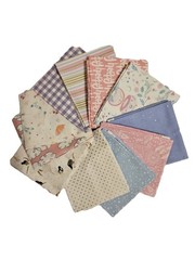 Curated Assorted Brands Fat Quarter Bundle 11 Pieces Ballet Theme/Pastel Colors