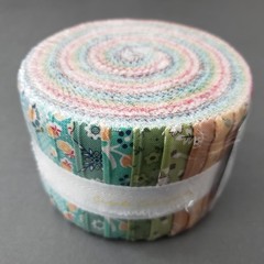 Lori Holt “Haberdashery” Quilt Pattern + Jelly Roll Fabric Riley Blake *RARE*