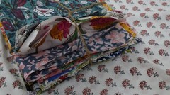 100 Pcs Charm Pack Cotton Squares Patchwork Quilting Bundle Scraps