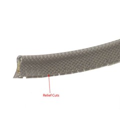 Tracker Boat Seat Cord Welting 162559 | Titanium 1/4 x 5/8 Inch (YD)