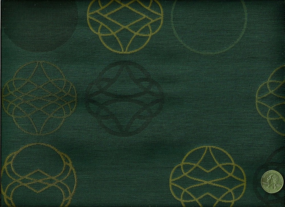 Maharam Fasten Monsoon Modern Contemporary Geometric Medallion Upholstery Fabric