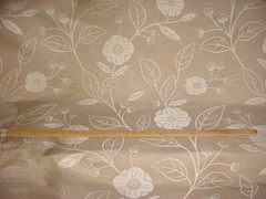 16Y Kravet Couture 27962 Tranquil Sand Silk Linen Damask Upholstery Fabric
