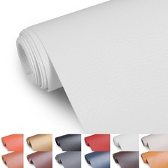 Faux Leather Fabric, 55″ Wide Upholstery Fabric by The Yard Marine Vinyl Fabr…