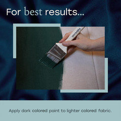 – Fabric Paint for Furniture – 8.5Oz / 250Ml Dark Blue – Restore or C