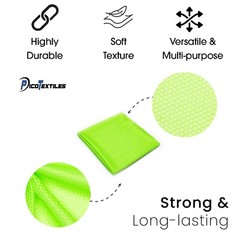 Neon Green Micro Mesh Athletic Uniform Jersey Fabric – 60″ Wide – Small Holes