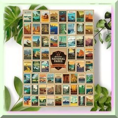 National Parks Adventure Fabric Panel 54×72 inches