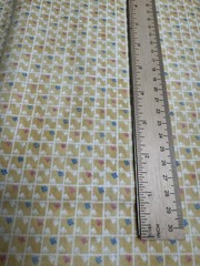 Tea Party quilt fabric by RJR Fabrics 7112-2 yellow grid pattern