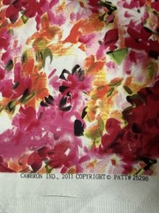 Cameron Multicolor Floral Pattern Fabric Cotton. Pattern #25296
