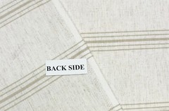 BALLARD DESIGNS NOMANCE SAND STRIPE CRYPTON® PERFORMANCE FABRIC BY YARD 54″W