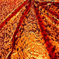 Animal Print Copper Snake I Spandex Fabric Stretch I 60 “wide by Yard I Swimwear