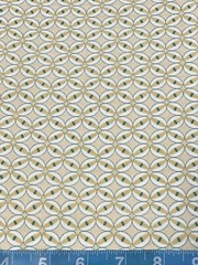 Art Gallery Filigree Collection 100% Cotton 2.5 Yards 42” Wide Light Green White