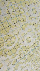 BTY ROSES FLORAL LACE Fabric Very subtle Off White/SNOW Color soft 56-58 Wide