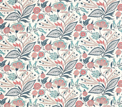 JANE CHURCHILL CURTAIN FABRIC DESIGN Amber 130 cm x 120 cm COTTON BLEND
