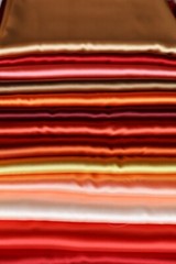 75 Colors Charmeuse Satin Fabric SWATCH 2×2