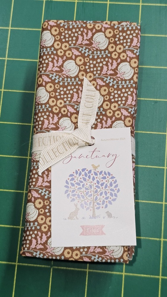 Tilda Santuary Caramel Ochre 5 pc Fat quarter bundle Cotton prints