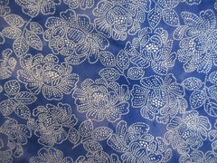 Jo Ann Cotton Fabric Keepsake Calico Floral blue Quilt Craft 1Y12″X44″W NEW
