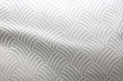 Jacquard, Quilted Look Fabric, 115 Inch. in Width, Ideal Material for Upholstery