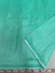 Irene AQUAMARINE Stretch Taffeta Fabric for Gowns, Bridal Wear, Home Decor, Lin