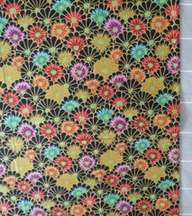 Kaffe Fassett DAISY BLACK 19″ X WOF GP80 original issue