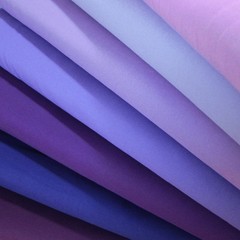 ROBERT KAUFMAN “KONA COTTON SOLID” Purple tones by the 1/2 yard