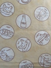 Fabric – “Whimsy” Collection by Fig Tree & Co for Moda Pale Yellow 36” L x 44” W