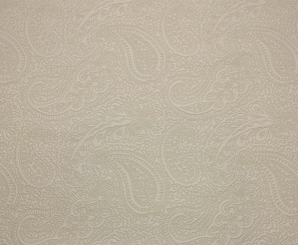 BRUNSCHWIG & FILS RANI MATELASSE OYSTER BEIGE HIGH END FABRIC BY YARD 52″W