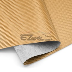 Gold Carbon Fiber Fabric Cloth Marine Vinyl 54″ Wide Plain Weave Upholstery