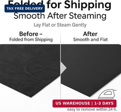 Black Suede Headliner Fabric 96″ L x 60″ W with 3.5mm Foam Backing Material | Au