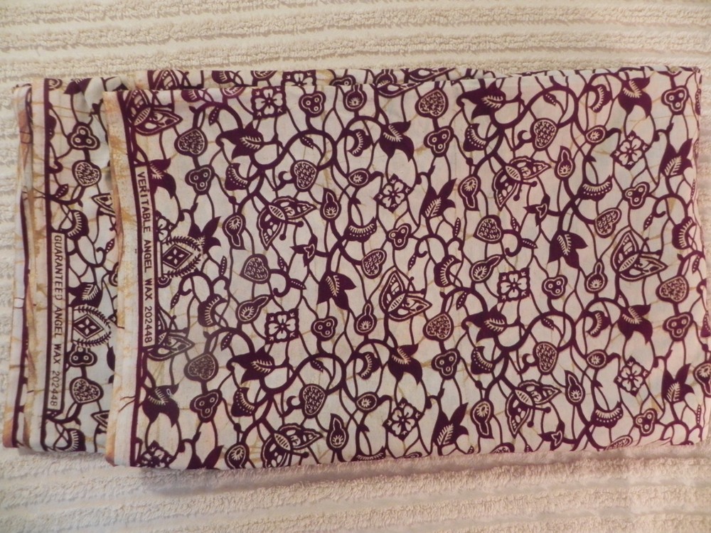African Angel Wax Print, Ankara 3yds. #202248 Uganda
