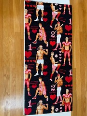Alexander Henry Fabric Game Of Love 2011 Black RARE OOP 18″ X 44″ New