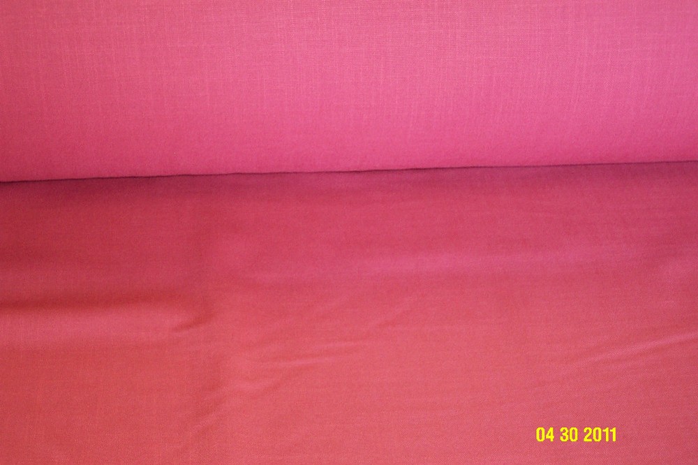 New Polyester Rayon, Cloth, Fabric, Material, Coral