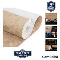 Auto Suede Headliner Fabric Material with Foam Backing, 54″ x 60″ | 5+ Yr Lif…