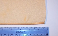 3.75 Yards~ADO Decor Crepe FABRIC-Seamless 118″wide-Yellow Gold-Polyester w/ Hem
