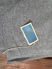 Pendleton 100% Pure Virgin Wool Gray Fabric Remant 60”x 108” y-005-016 NEW
