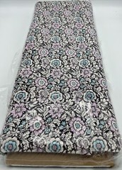 NEW TULA PINK NIGHTSHADE DEJA VU Mini Spider Bloom Neri HALLOWEEN FABRIC 1/2 YD