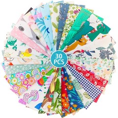 ZGXY Fabric, 30 pcs/lot Top Cotton 8″ x 8″ (20cm x 20cm) Squares Patchwork, P…