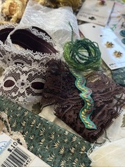 MULTICOLOR Slow Stitch Junk Journal Kit Craft Sewing Fabric Vintage – 70+