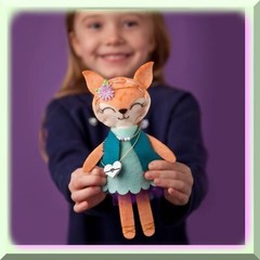 Create Your Own Cuddly Fox Sewing Kit