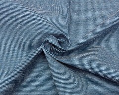 OUTDURA DELANEY NAUTICAL BLUE NUBBY WOVEN OUTDOOR INDOOR FABRIC BY YARD 54″W
